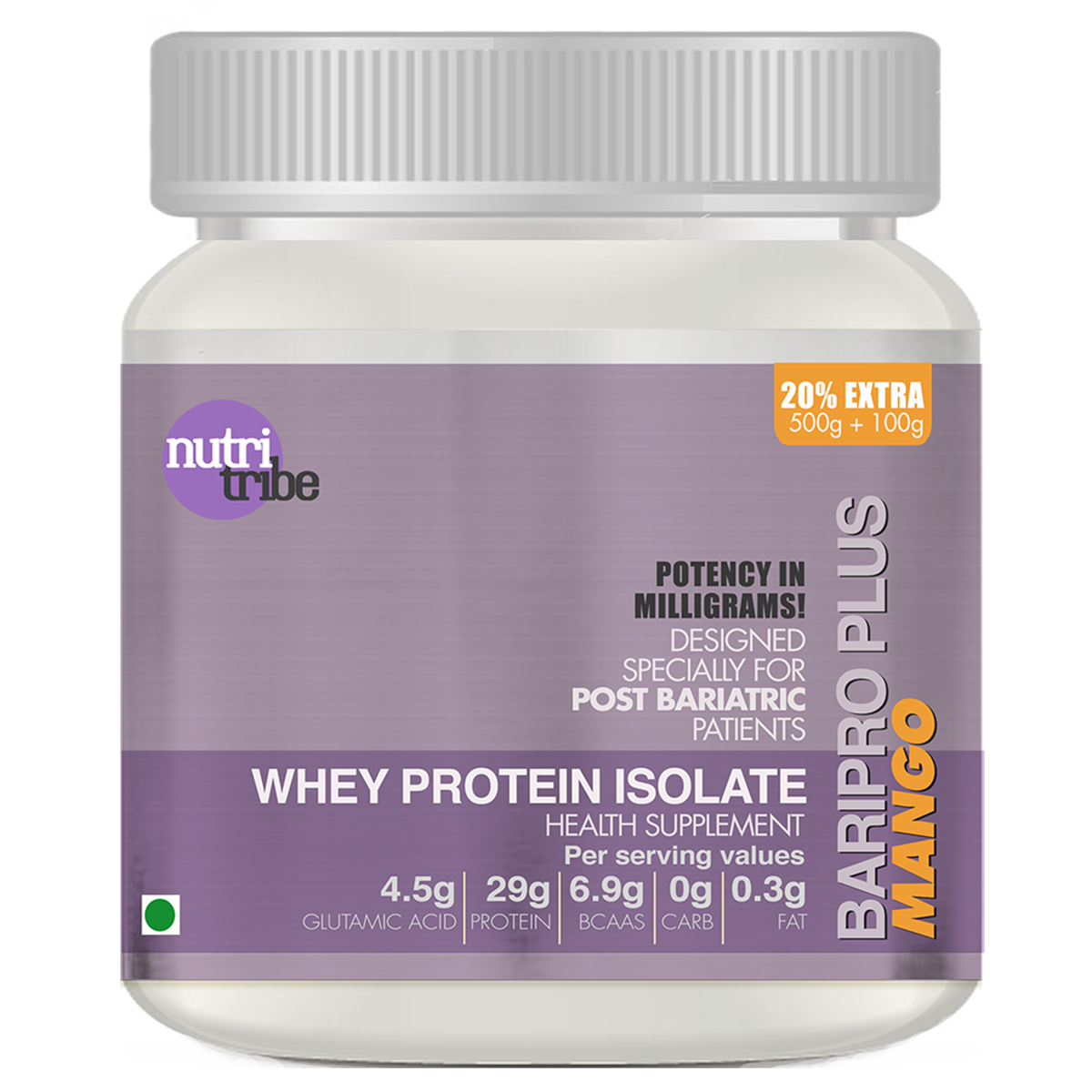 Baripro Plus - Whey Protein Isolate Mango